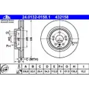 ATE 24.0132-0158.1 Bremsscheiben 2 Stück MERCEDES-BENZ