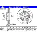 ATE 24.0132-0170.1 Bremsscheiben 2 Stück MERCEDES-BENZ