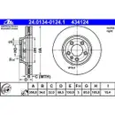 ATE Bremsenset Bremsscheiben Ø350 vo Ø330 hi Bremsbeläge WK Audi Q7