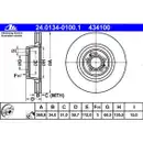 ATE 24.0134-0100.1 Bremsscheiben 2 Stück AUDI