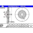 ATE 24.0325-0123.1 Power Disc Bremsscheiben 2 Stück VW
