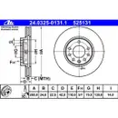 ATE 24.0325-0131.1 Power Disc Bremsscheiben 2 Stück OPEL