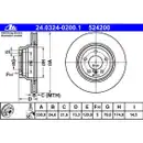 ATE 24.0324-0200.1 Power Disc Bremsscheiben 2 Stück BMW