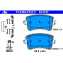 ATE Set Bremsscheiben Ø314 vorn Ø300 hinten Bremsbeläge Audi A4 A5