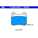 ATE Bremsenset Scheiben 258 mm Bremsbeläge Warnkontakte hinten Mercedes W201