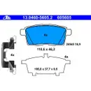 ATE Bremsenset Bremsscheiben Ø324 belüftet Bremsbeläge hinten Mazda CX-7 CX-9