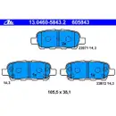 ATE Bremsenset Bremsscheiben Ø292 belüftet Bremsbeläge hinten Nissan X-Trail T30