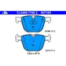 ATE Bremsbeläge hinten + Warnkontakt BMW 5er E60 6er E63 6er Cabriolet E64