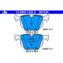 ATE Bremsenset Bremsscheiben Ø336 belüftet Bremsbeläge WK hinten BMW 3er