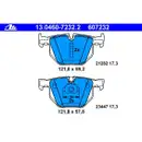 ATE Set Bremsscheiben Ø332 vorn Ø320 hinten Bremsbeläge WK BMW X5 X6