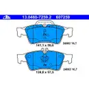 ATE Set Bremsscheiben Ø322 vorn Ø300 hinten Bremsbeläge WK Mercedes E-Klasse