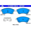 Original ATE Set Scheiben Ø276 vorn Ø268 hinten Bremsbeläge Opel Astra J Chevrol