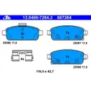Original ATE Set Scheiben Ø276 vorn Ø268 hinten Bremsbeläge Opel Astra J Chevrol