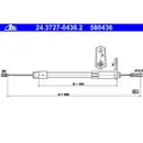 ATE 24.3727-0436.2 Bremsseil
