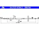 ATE 24.3727-0794.2 Bremsseil