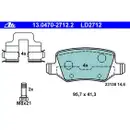 ATE 13.0470-2712.2 Ceramic Belagsatz