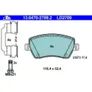 ATE 13.0470-2709.2 Ceramic Belagsatz