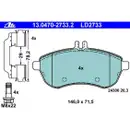 ATE 13.0470-2733.2 Ceramic Belagsatz