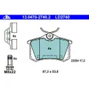ATE 13.0470-2740.2 Ceramic Belagsatz