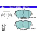 ATE 13.0470-2726.2 Ceramic Belagsatz