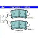 ATE 13.0470-2758.2 Ceramic Belagsatz
