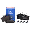 ATE Bremsenset Bremsscheiben Ø245 voll Beläge Ceramic hinten Audi A4 Seat Exeo