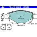 ATE 13.0470-3966.2 Ceramic Belagsatz