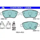 ATE 13.0470-3839.2 Ceramic Belagsatz