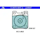 ATE 13.0470-4047.2 Ceramic Belagsatz