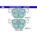 ATE 13.0470-7079.2 Ceramic Belagsatz