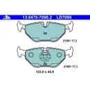 ATE 13.0470-7090.2 Ceramic Belagsatz