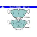 ATE 13.0470-7155.2 Ceramic Belagsatz