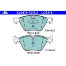 ATE 13.0470-7216.2 Ceramic Belagsatz