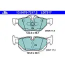 ATE 13.0470-7217.2 Ceramic Belagsatz