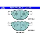ATE 13.0470-7210.2 Ceramic Belagsatz