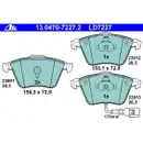 ATE Bremsenset Scheiben Ø345 belüftet Beläge Ceramic vorn Audi A3 Seat Leon VW