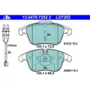 ATE 13.0470-7252.2 Ceramic Belagsatz