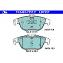 ATE 13.0470-7257.2 Ceramic Belagsatz