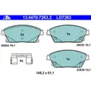 ATE 13.0470-7263.2 Ceramic Belagsatz