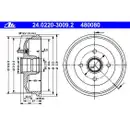 ATE 24.0220-3009.2 Bremstrommeln 2 Stück FORD