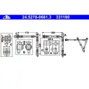 ATE 24.5278-0661.3 Bremsschlauch