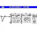 ATE 24.5278-0652.3 Bremsschlauch