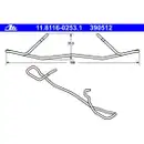 Feder Bremssattel Ate 11.8116-0253.1 für Mercedes Benz für Mercedes Benz