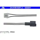 ATE Set Scheiben Ø260 vorn Ø258 hinten belüftet Bremsbeläge WK BMW 3er E30