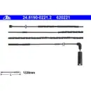ATE Bremsenset Scheiben 294 mm Ceramic Bremsbeläge Warnkontakt hinten 3er E46
