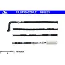 ATE Set Scheiben Ø284 vorn Ø280 hinten belüftet Bremsbeläge WK BMW 1er E81 E87