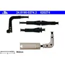 ATE Set Scheiben Ø324 vorn Ø320 hinten Bremsbeläge WK BMW 5er 6er Limousine