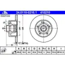 ATE 24.0110-0210.1 Bremsscheiben 2 Stück AUDI