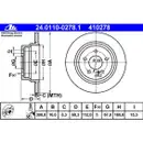 ATE Set Scheiben Ø295 vorn Ø300 hinten Bremsbeläge WK Mercedes E-Klasse