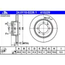 ATE 24.0110-0229.1 Bremsscheiben 2 Stück VOLVO